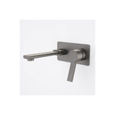 Dorf Villa Combination Wall Mixer Gun Metal Grey